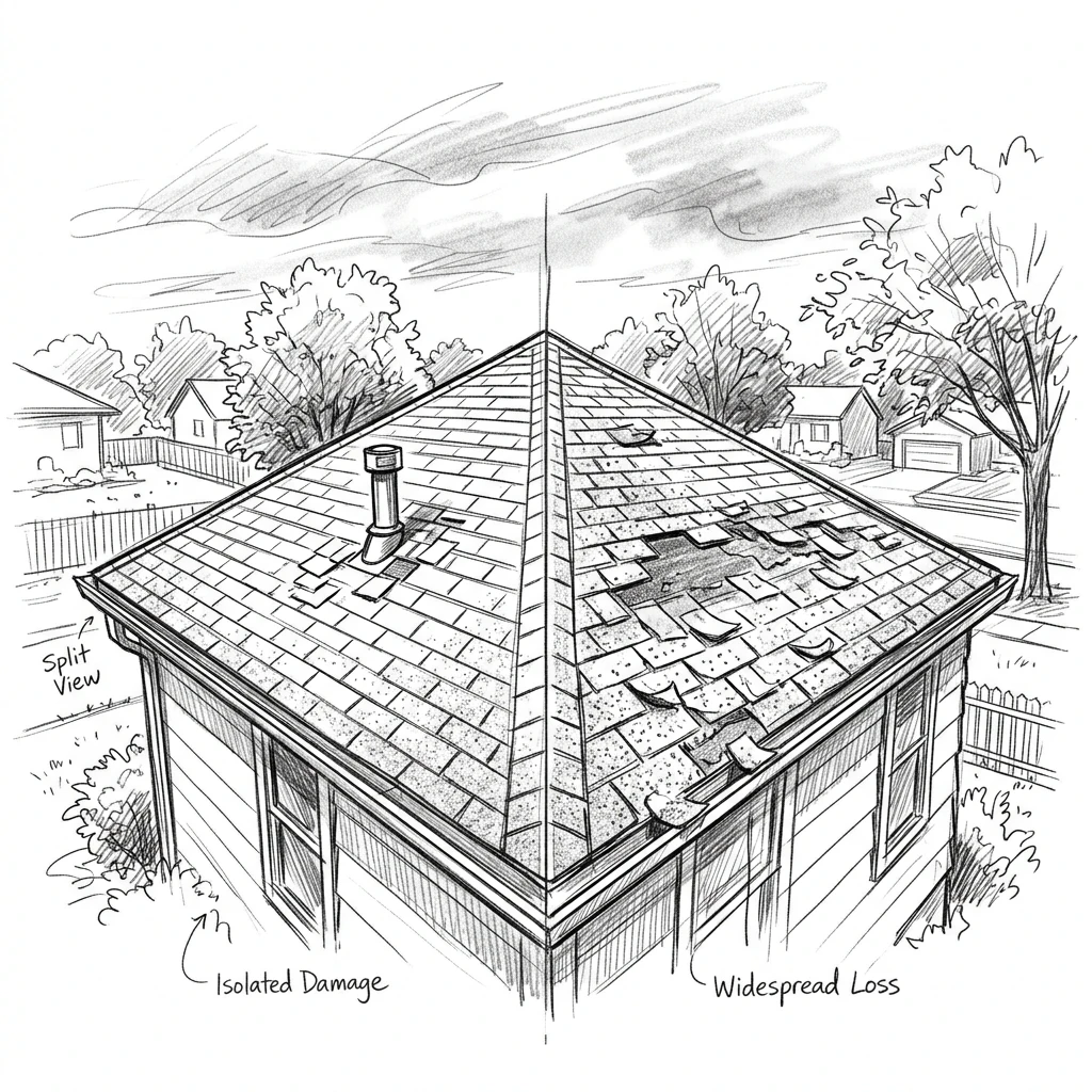 Roof replacement proposal and scope comparison for an Overland Park homeowner