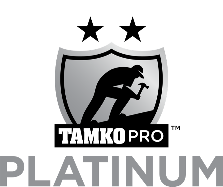 TAMKO Pro Platinum badge