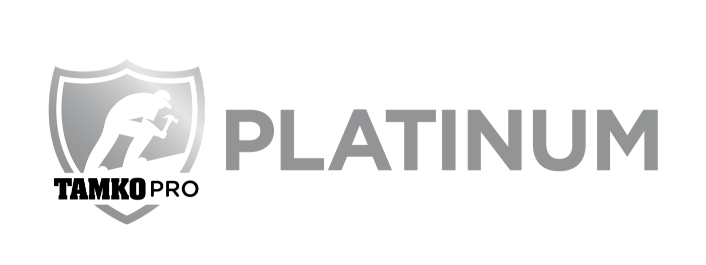 TAMKO Pro Platinum certification logo